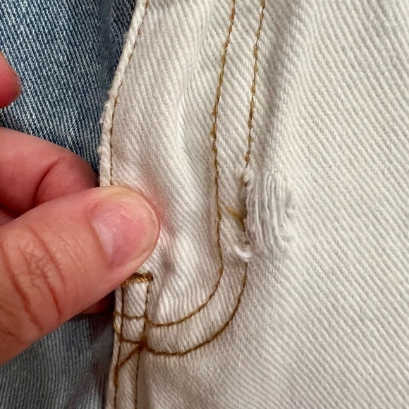 3/$25🎈Size 23 Multicolor Denim Mom Short - Picture 6 of 6